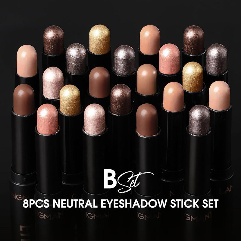 Waterproof Long-Lasting Eyeshadow Stick Set