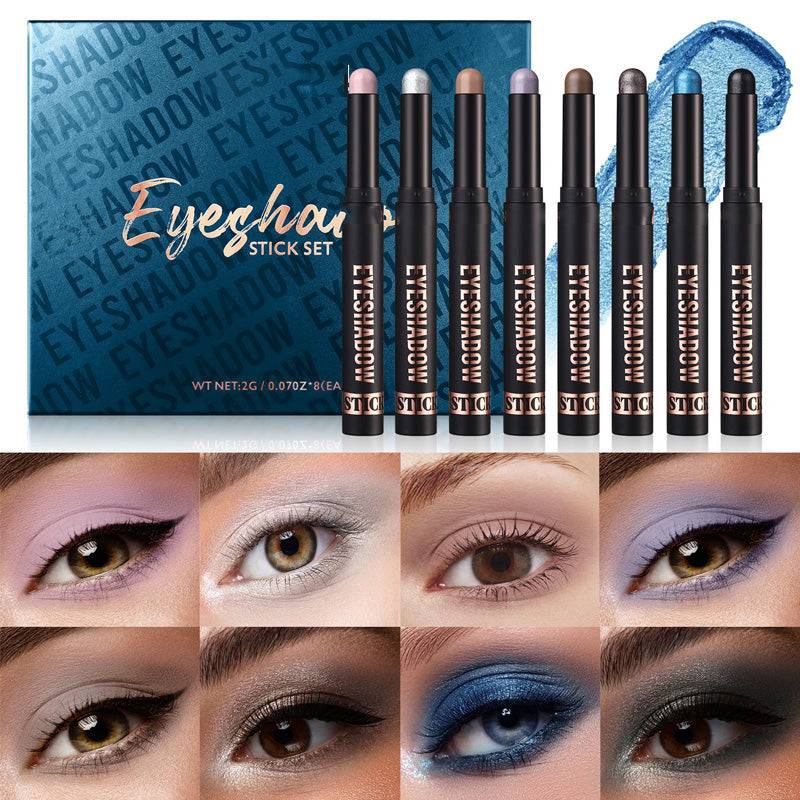Waterproof Long-Lasting Eyeshadow Stick Set