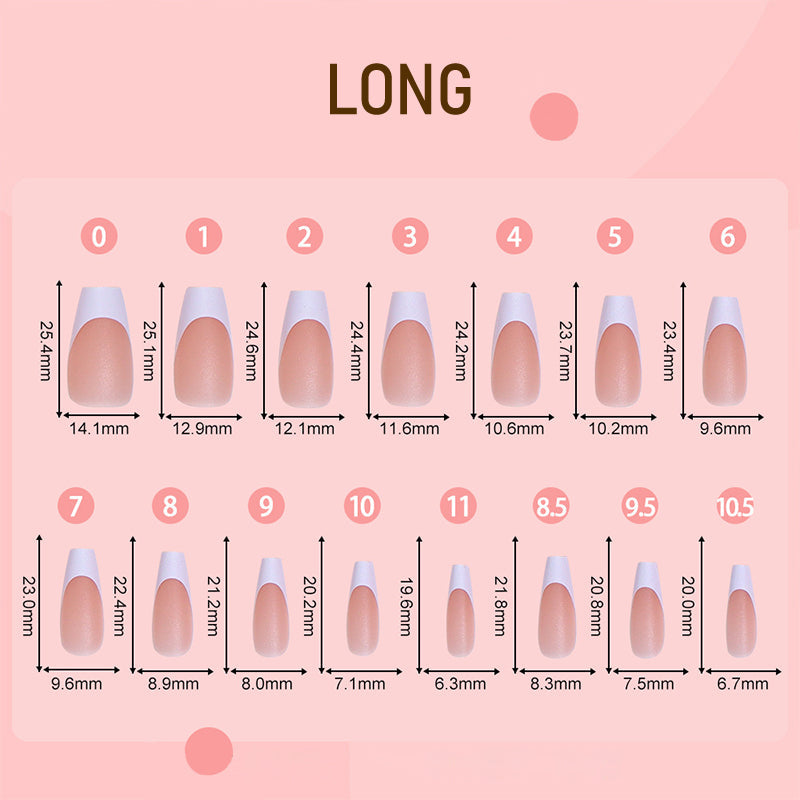 240PCS French Press on Nails