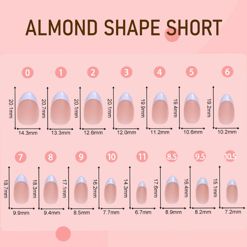 240PCS French Press on Nails