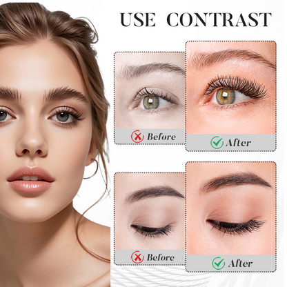 10 Rows False Eyelashes With Self-Adhesive