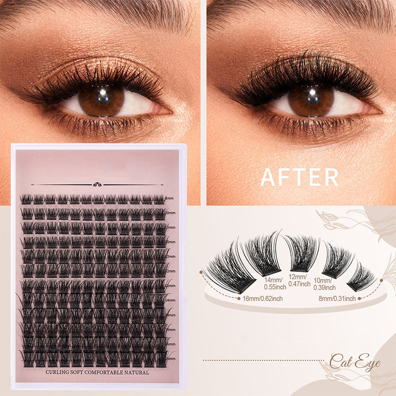 DIY Natural Volume Cluster Lashes Kit