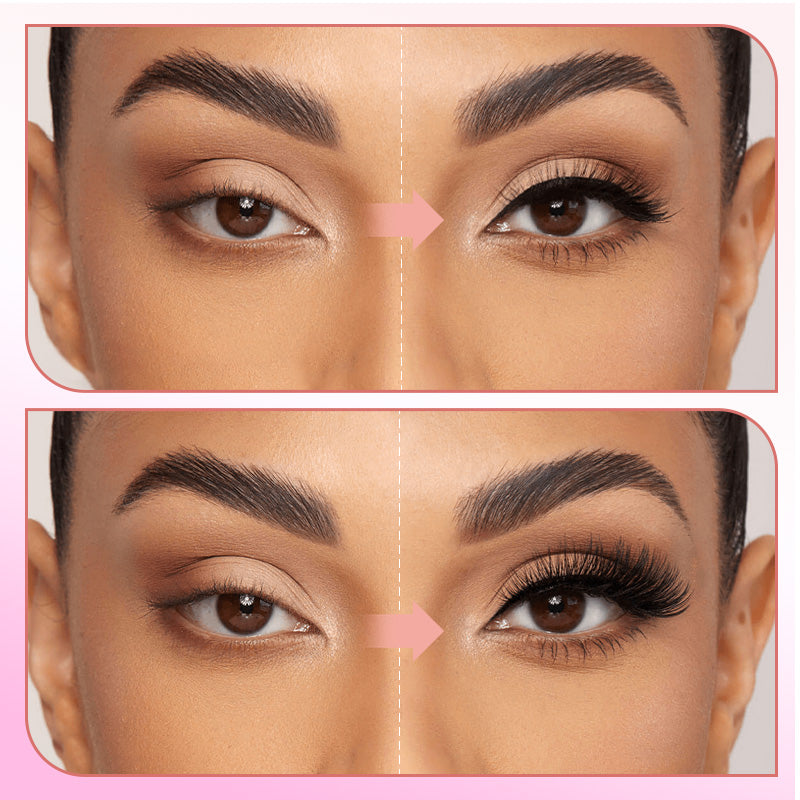 2 Pairs Reusable Long Self Adhesive Eyelashes