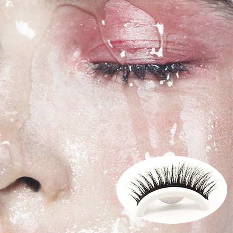 2 Pairs Reusable Long Self Adhesive Eyelashes