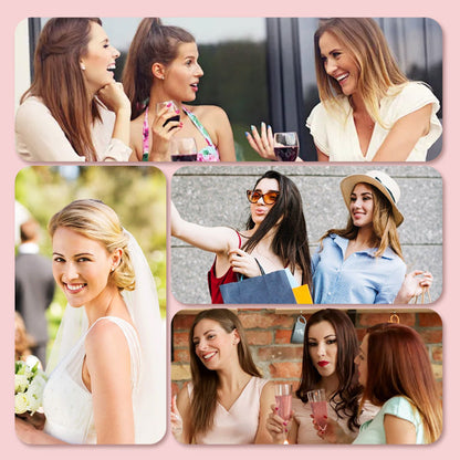 Natural-Looking Curled False Eyelashes