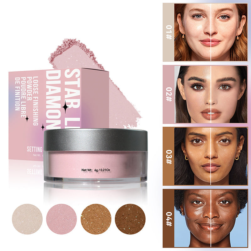 Oil Control Setting Pearlized Loose Powder